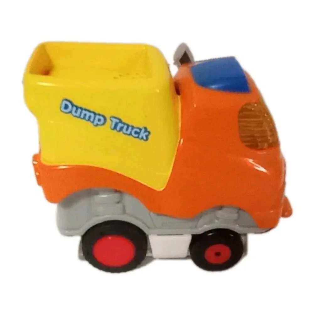 Vtech GoGo Smart Wheels Press and Race Dump Truck -Tested- Battery Operated